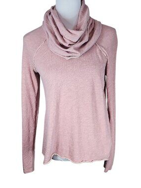 Free People FP Beach Cocoon Cowl Neck Sweatshirt XS / S Boho Cozy Boho Cotton